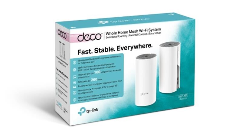 WiFi Mesh-система TP-Link Deco E4(2-pack)