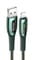 Фото - Кабель Usams US-SJ469 USB - Lightning, 1.2 м, Dark Green (SJ469USB02) | click.ua