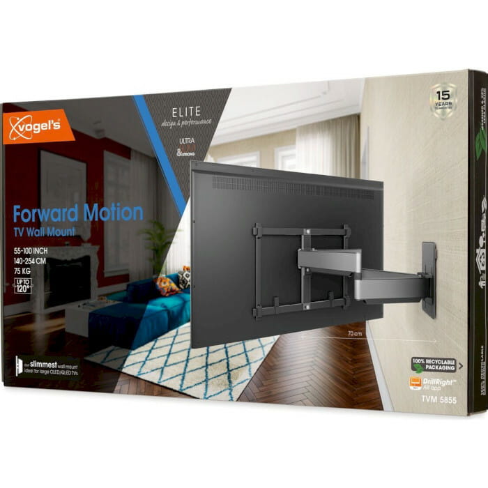 Кронштейн Vogels 5855 Black (VESA600х400)