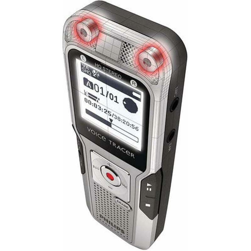Диктофон Philips DVT3100 2GB Silver