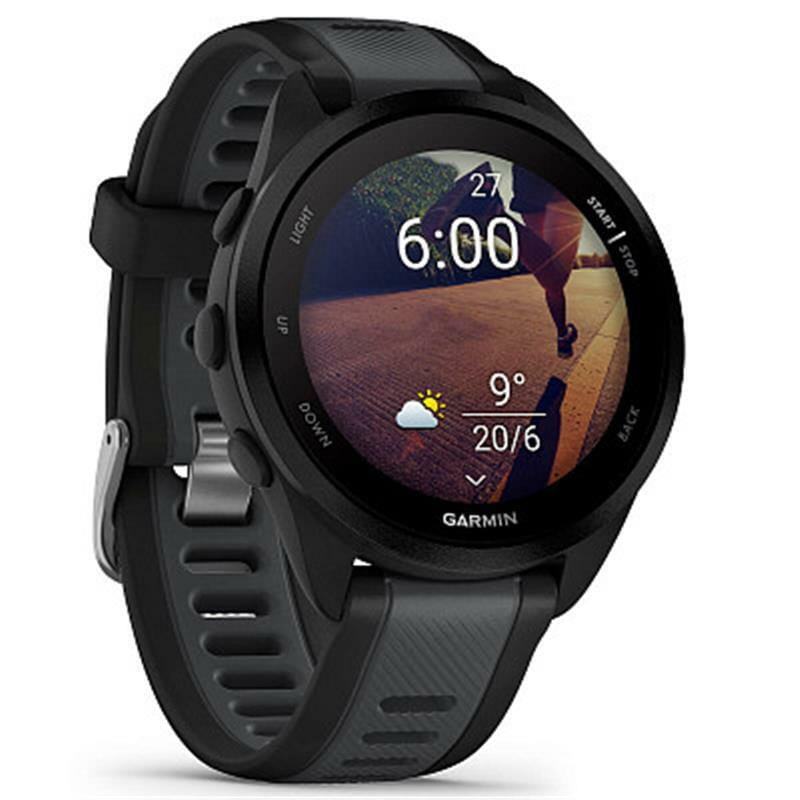 Смарт-часы Garmin Forerunner 165 Music Black/Slate Gray (010-02863-B0)