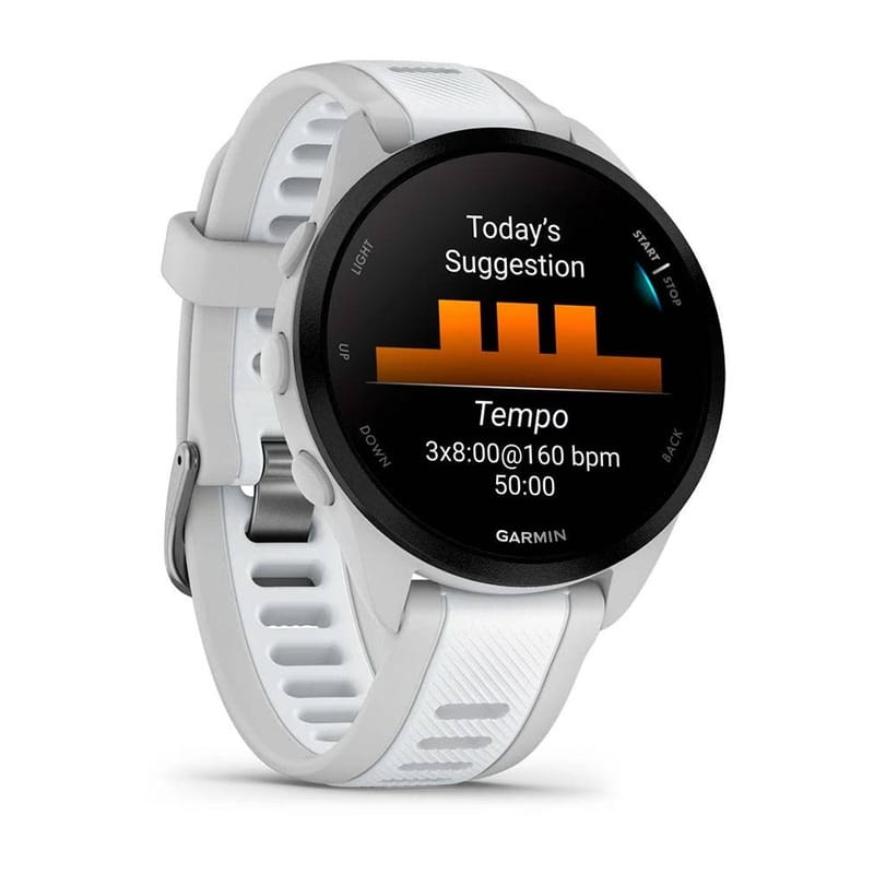 Смарт-часы Garmin Forerunner 165 Mist Gray/Whitestone (010-02863-A1)