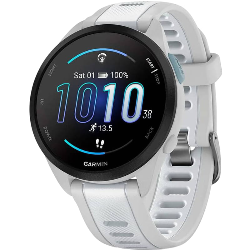 Смарт-годинник Garmin Forerunner 165 Mist Gray/Whitestone (010-02863-A1)