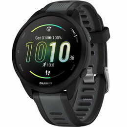 Смарт-годинник Garmin Forerunner 165 Black/Slate Gray (010-02863-A0)