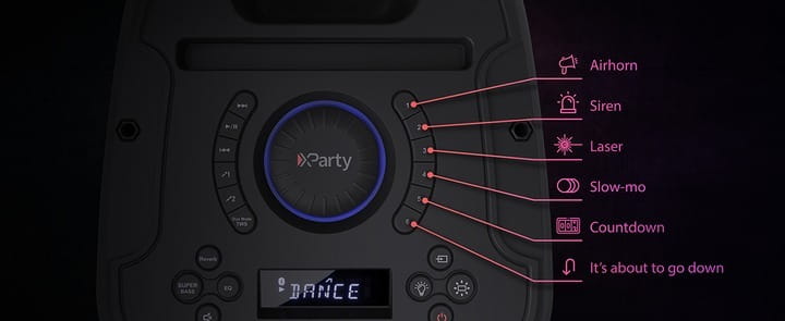 Акустична система Sharp XParty Street Beat PS-949 Black