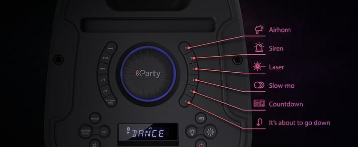 Акустична система Sharp XParty Street Beat PS-949 Black