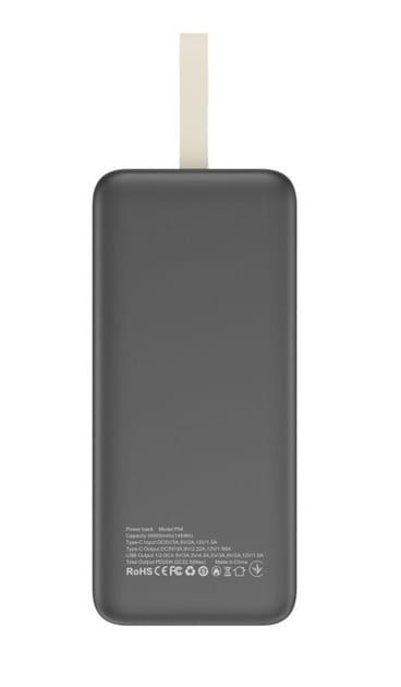 Универсальная мобильная батарея Golf P54 40000mah Black
