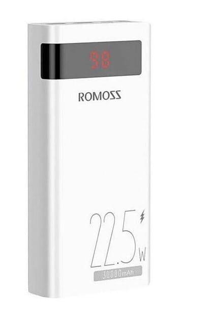 Універсальна мобільна батарея Romoss Sense8PF 30000mAh White (PHP30-852-1745H)