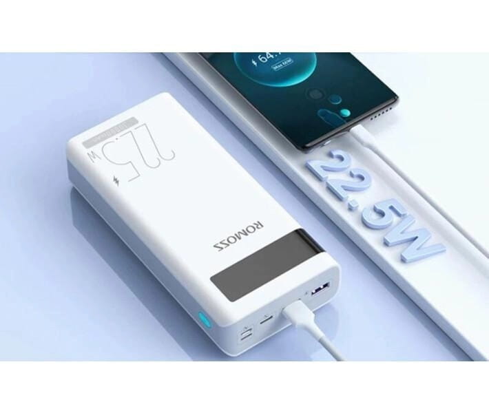 Универсальная мобильная батарея Romoss Sense8PF 30000mAh White (PHP30-852-1745H)