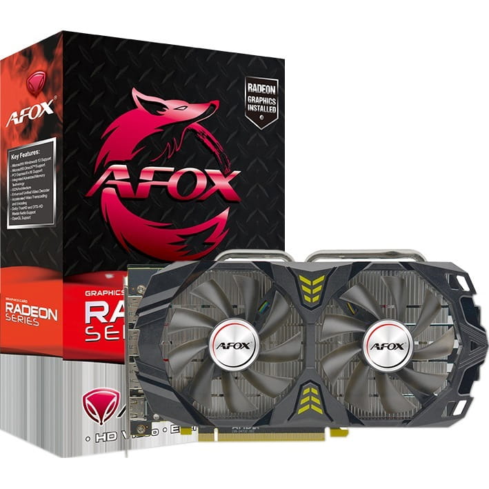 Видеокарта AMD Radeon RX 580 8GB GDDR5 Afox (AFRX580-8192D5H7-V4)