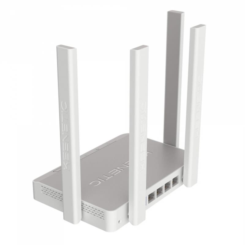 Беспроводной маршрутизатор KEENETIC Extra (KN-1711) (AC1200, 5xFE, 1xUSB, MU-MIMO, ATF, Beamforming, 4 антенны)