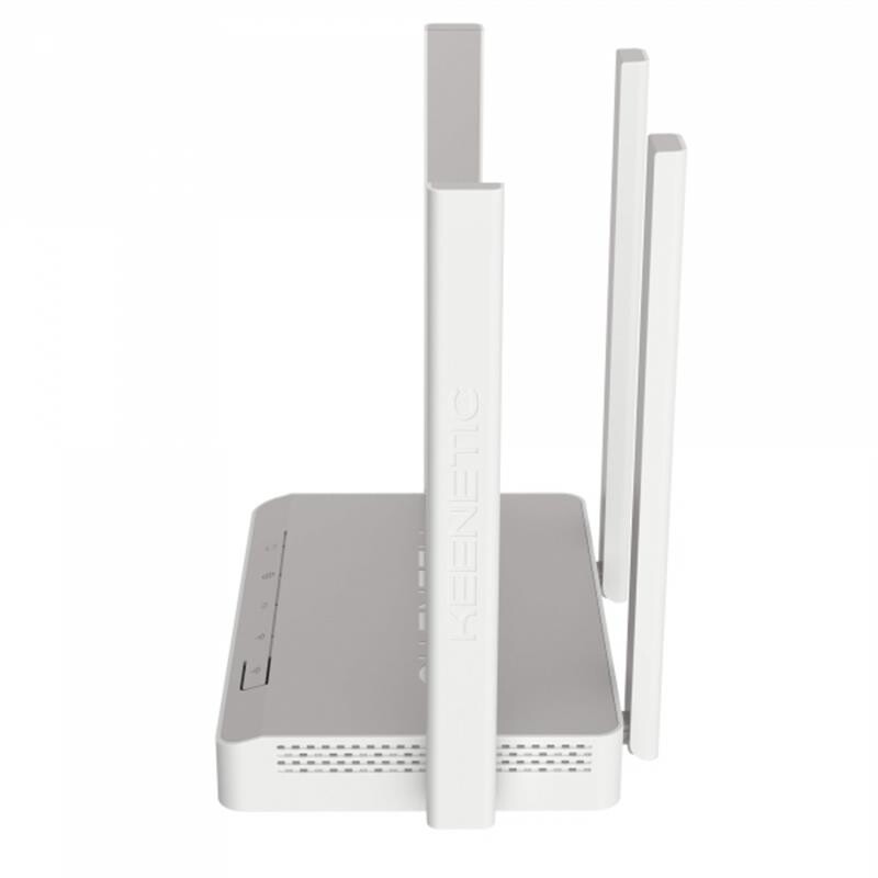 Беспроводной маршрутизатор KEENETIC Extra (KN-1711) (AC1200, 5xFE, 1xUSB, MU-MIMO, ATF, Beamforming, 4 антенны)