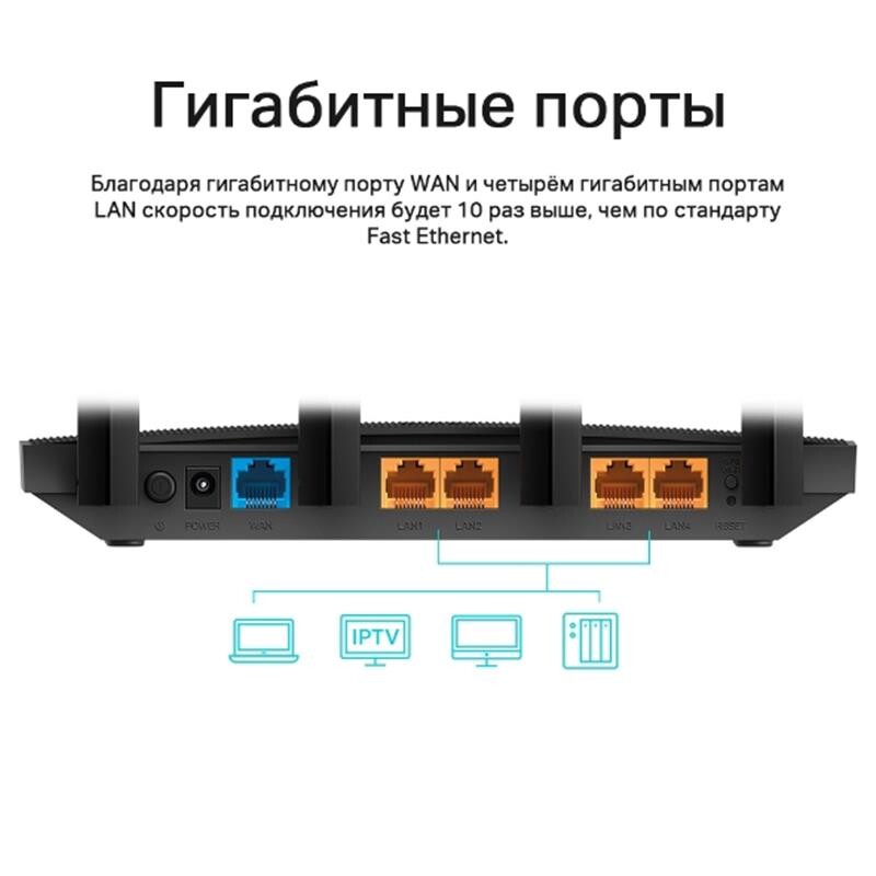 Беспроводной маршрутизатор TP-Link Archer C6 V4