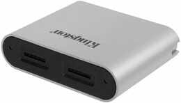 Кардридер USB3.2 Type-C KIngston Workflow Dual-Slot microSD Reader (WFS-SDC)