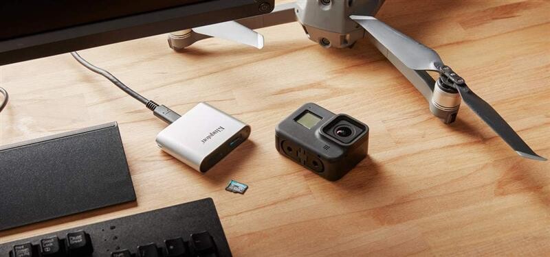 Кардрідер USB3.2 Type-C Kingston Workflow Dual-Slot microSD Reader (WFS-SDC)