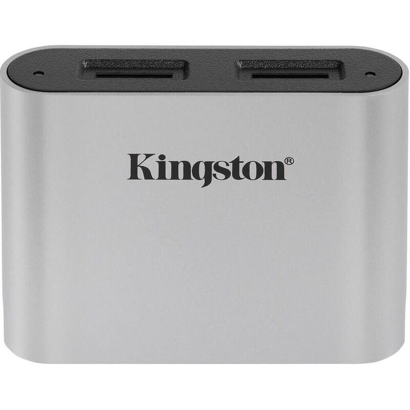 Кардрідер USB3.2 Type-C Kingston Workflow Dual-Slot microSD Reader (WFS-SDC)