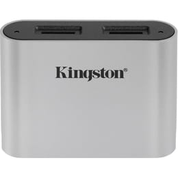 Кардрідер USB3.2 Type-C KIngston Workflow Dual-Slot microSD Reader (WFS-SDC)