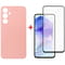 Фото - Чeхол-накладка Dengos для Samsung Galaxy A55 SM-A556 Pink (DG-KM-92) + защитное стекло | click.ua