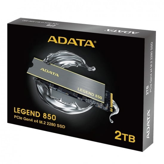 Накопитель SSD 2TB A-Data Legend 850 M.2 2280 PCIe Gen 4.0 x4 3D NAND (ALEG-850-2TCS)