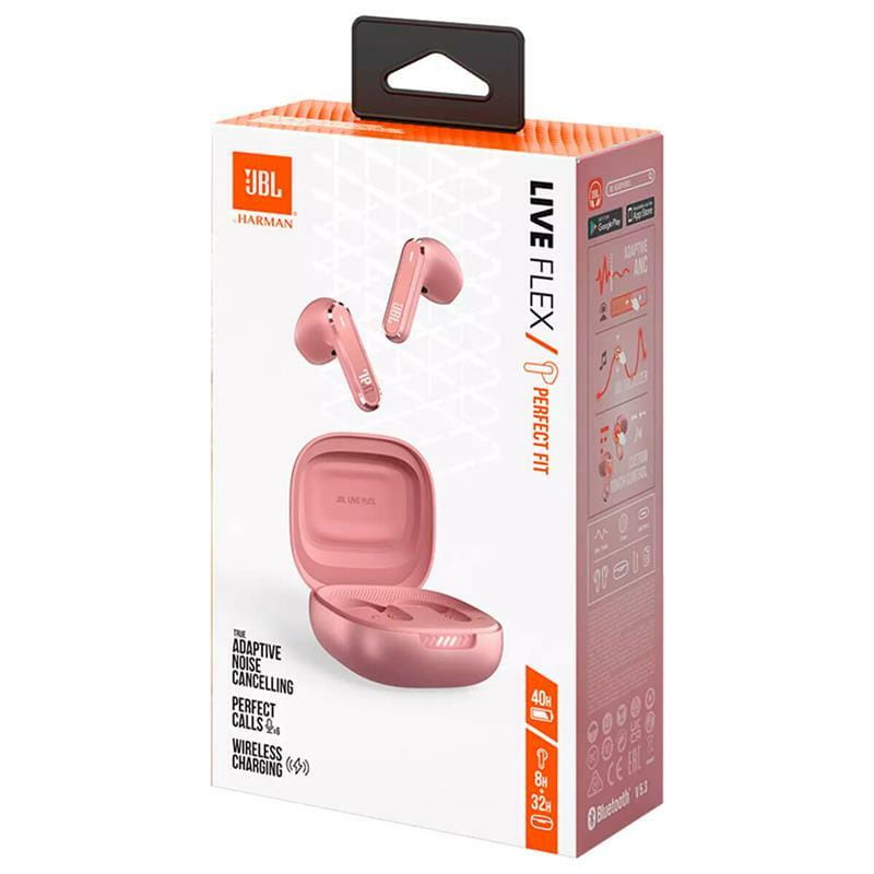 Bluetooth-гарнитура JBL Live Flex Rose (JBLLIVEFLEXROS)