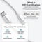 Фото - Кабель Vention USB Type-C - Lightning (M/M), 1 м, White (LAKWF) | click.ua
