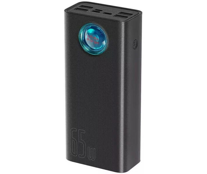 Універсальна мобільна батарея Baseus Amblight 30000mAh 65W Black (PPLG000101)