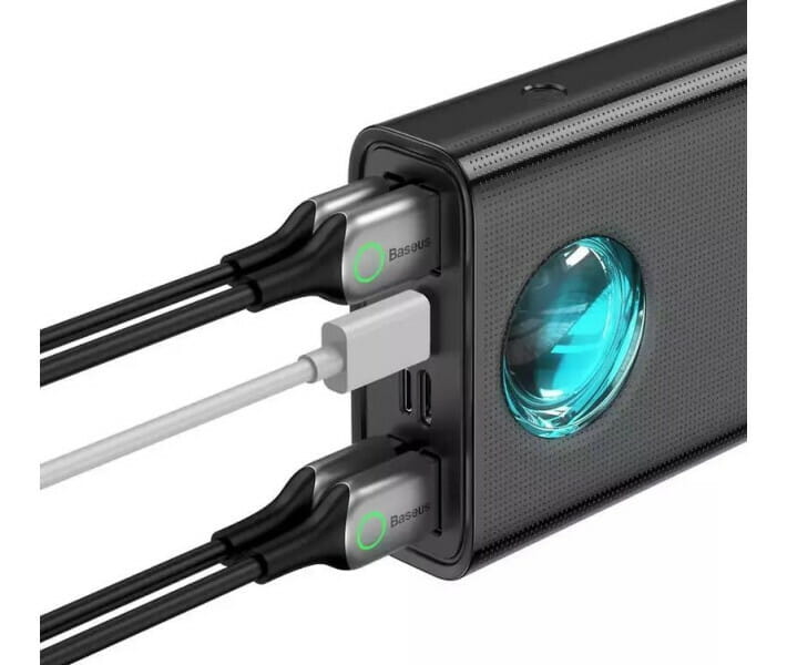 Універсальна мобільна батарея Baseus Amblight 30000mAh 65W Black (PPLG000101)