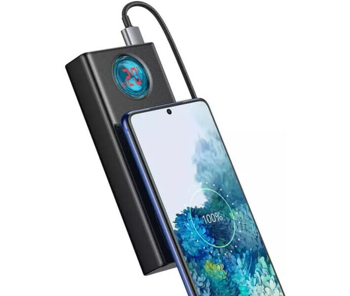 Універсальна мобільна батарея Baseus Amblight 30000mAh 65W Black (PPLG000101)