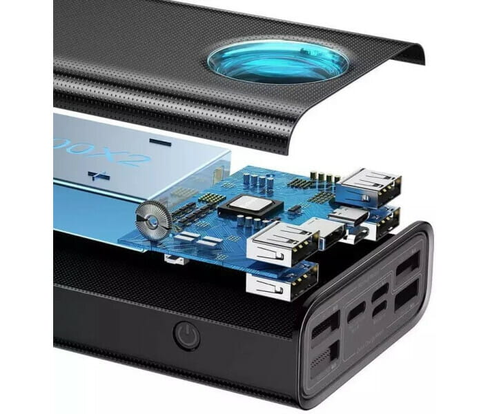 Універсальна мобільна батарея Baseus Amblight 30000mAh 65W Black (PPLG000101)