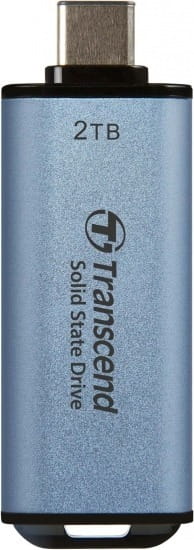 Накопитель внешний SSD USB 3.1 Gen 2 Type-C 2.0TB Transcend ESD300 Blue (TS2TESD300C)