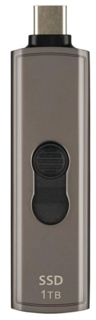 Накопитель внешний SSD USB 3.2 Type-C 1.0ТB Transcend ESD330C Dark Grayish Brown (TS1TESD330C)