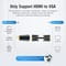 Фото - Адаптер Vention HDMI - VGA-3.5мм (M/F), Black (AIDB0) | click.ua