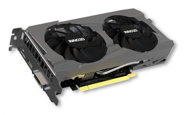 Видеокарта GF RTX 3050 8GB GDDR6 Twin X2 Inno3D (N30502-08D6-1711VA41)