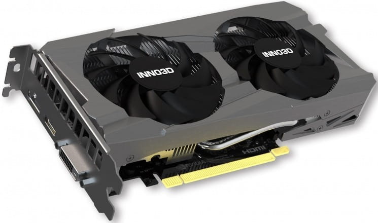 Видеокарта GF RTX 3050 8GB GDDR6 Twin X2 OC V2 Inno3D (N30502-08D6X-1711VA41)