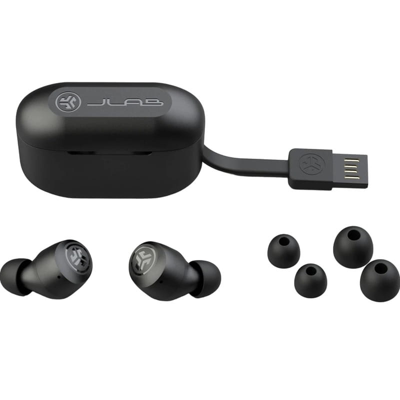 Bluetooth-гарнитура JLab Go Air Pop TWS  Black (IEUEBGAIRPOPRBLK124)