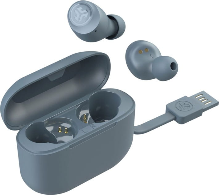 Bluetooth-гарнитура JLab Go Air Pop TWS Grey (IEUEBGAIRPOPRSLT124)