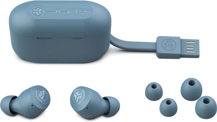 Bluetooth-гарнитура JLab Go Air Pop TWS Grey (IEUEBGAIRPOPRSLT124)