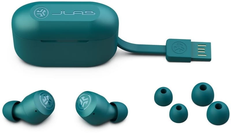 Bluetooth-гарнітура JLab Go Air Pop TWS Teal (IEUEBGAIRPOPRTEL124)