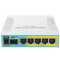 Фото - Маршрутизатор MikroTik RouterBoard RB960PGS hEX PoE (800MHz/128Mb, 1xUSB, 5х1000Мбит, Passive PoE) | click.ua