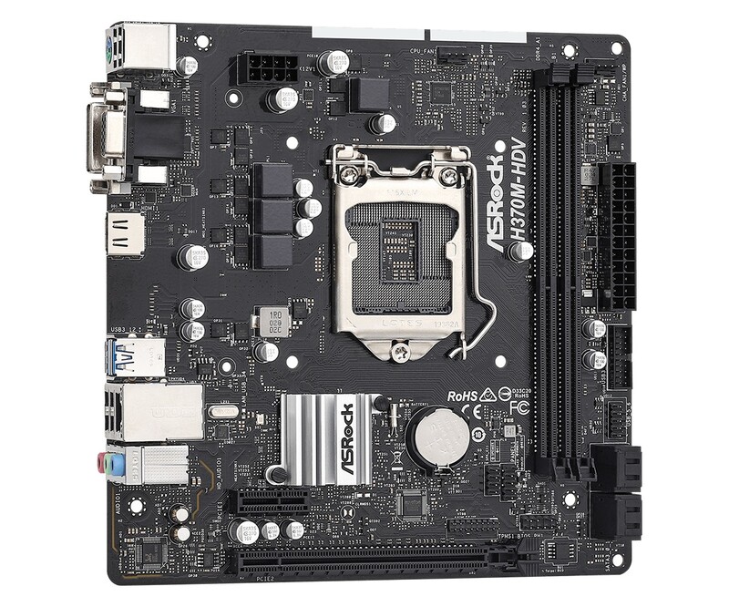 Материнська плата ASRock H370M-HDV Socket 1151