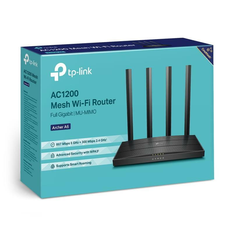 Бездротовий маршрутизатор TP-Link ARCHER A6