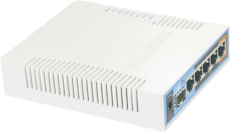 Беспроводной маршрутизатор Mikrotik hAP AC (RB962UiGS-5HacT2HnT)