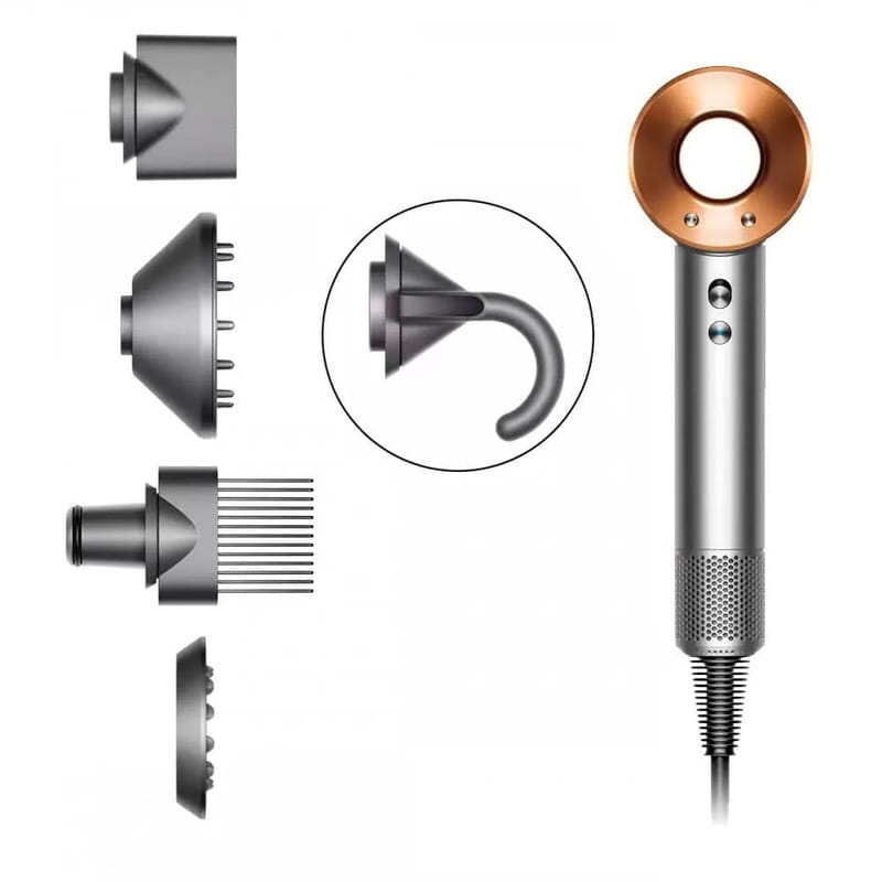 Фен Dyson HD07 Supersonic Nickel/Copper (389922-01)