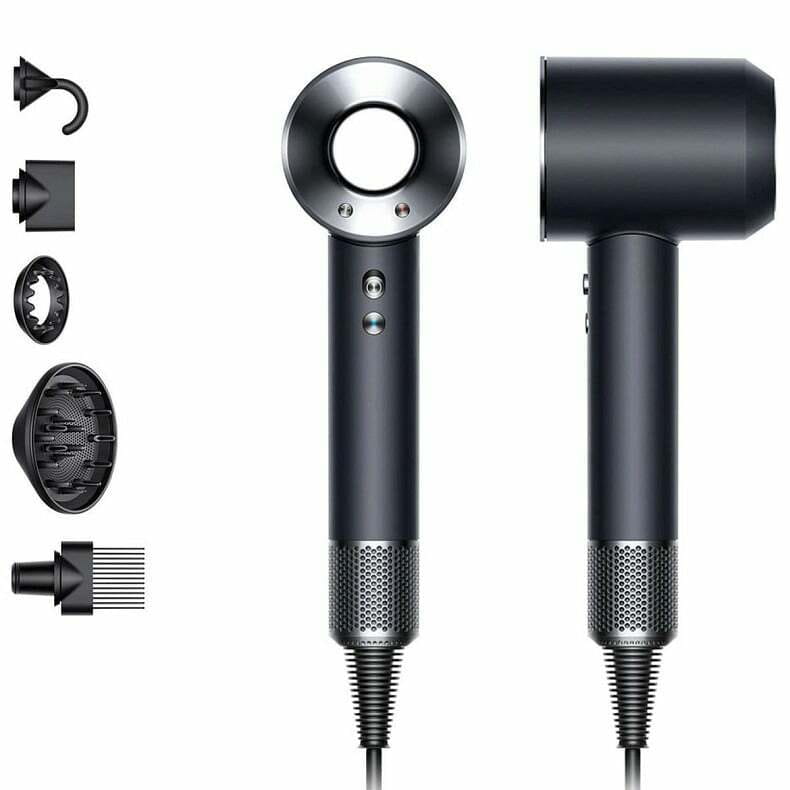 Фен Dyson HD07 Supersonic Black/Nickel (386816-01)