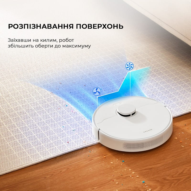 Робот-пилосос Dreame Bot D10 Plus Gen 2 White (RLD32GD)