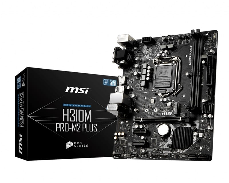 Материнская плата MSI H310M PRO-M2 Plus Socket 1151