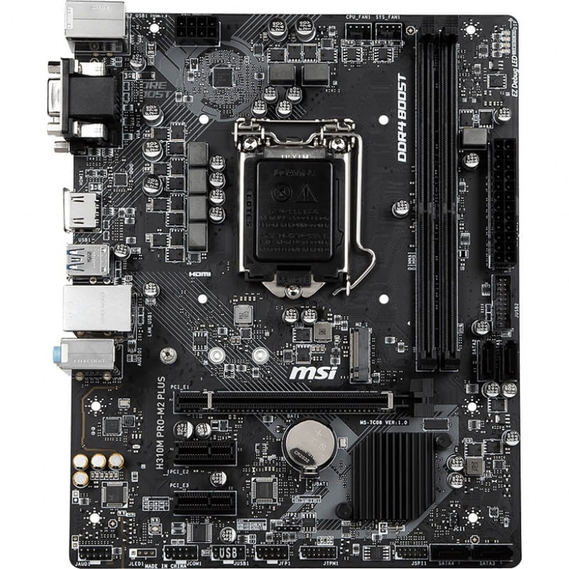 Материнская плата MSI H310M PRO-M2 Plus Socket 1151