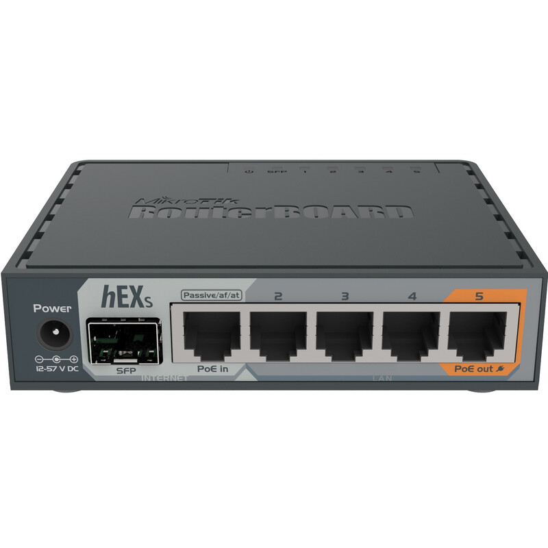 Маршрутизатор MikroTik RouterBOARD RB760iGS hEX S