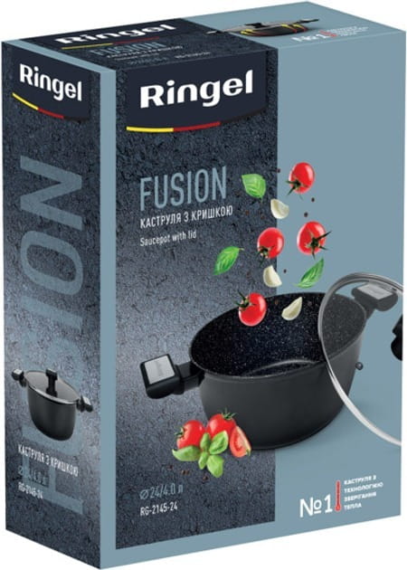 Кастрюля Ringel Fusion 24 см 4 л (RG-2145-24)