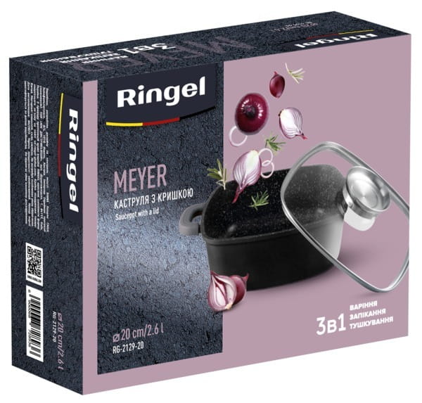 Кастрюля Ringel Fusion 24 см 4 л (RG-2145-24)
